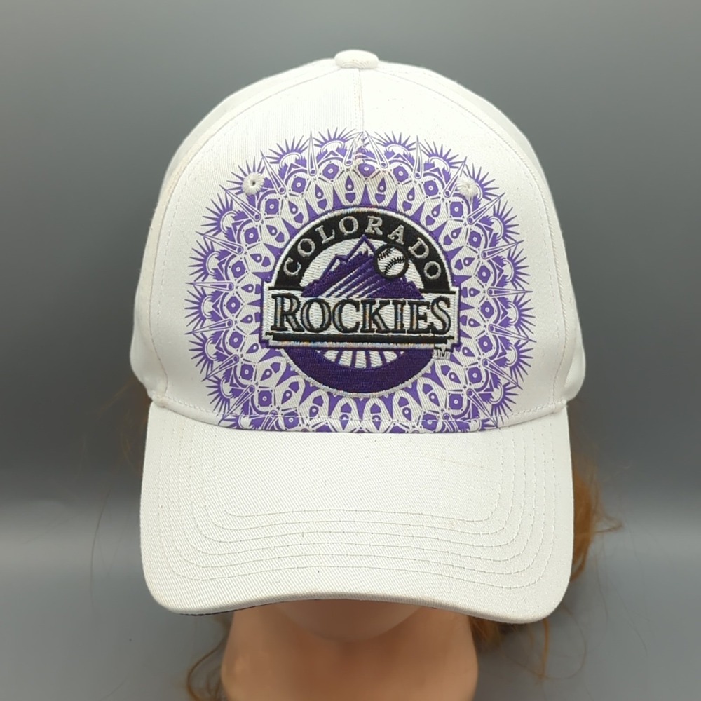 Colorado Rockies MLB Cap Hat Limited Edition Artist Series UCHEALTH Melonwear